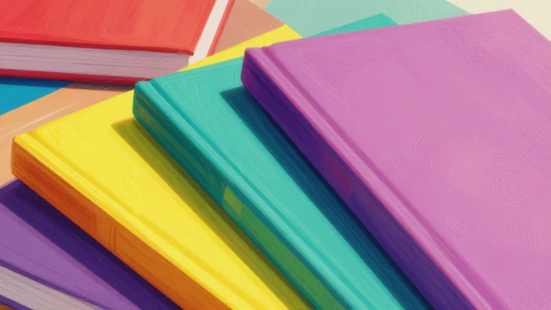 Libro educativo moderno con diseño llamativo
