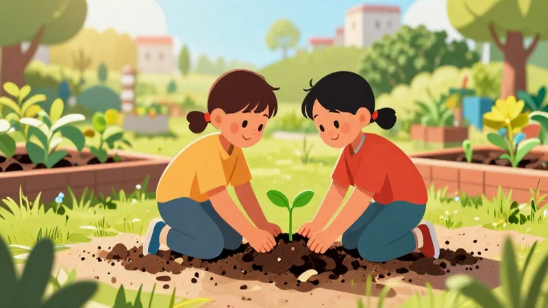 Descubre el Secreto del Impactante Proyecto Comunitario 11 Jardín infantil florece con luz y color