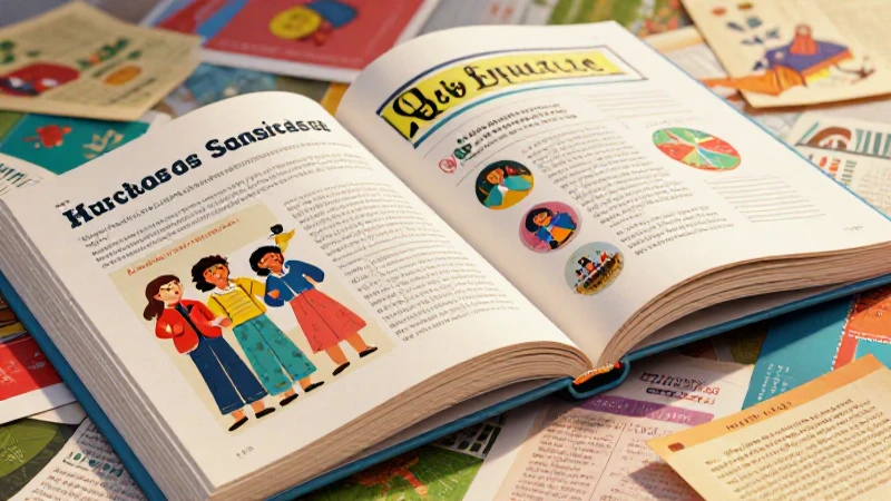 Libro abierto explota en ricos conocimientos diversos