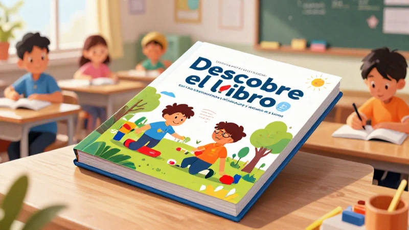 Niños diversos aprenden en aula colorida y dinámica