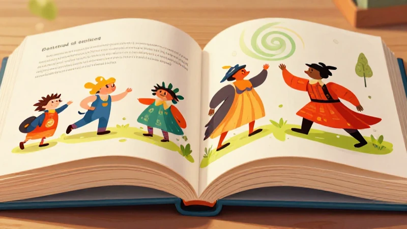 Ilustración vectorial fantástica y educativa