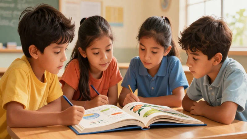 Ilustración educativa mexicana, vibrante y profesional