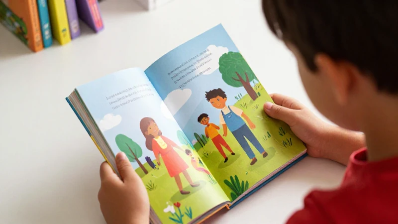 De lo humano y lo comunitario Segundo grado de Secundaria (2025-2026) 24 Niños leen libros electrónicos con colores brillantes