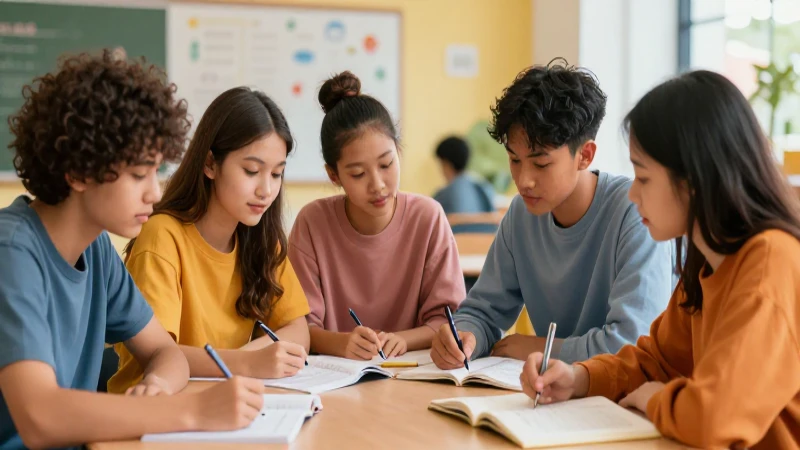De lo humano y lo comunitario Tercer grado de Secundaria (2025-2026) 23 Ilustración académica vibrante y colaborativa