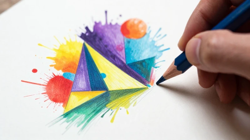Arte moderno y educativo con alto contraste