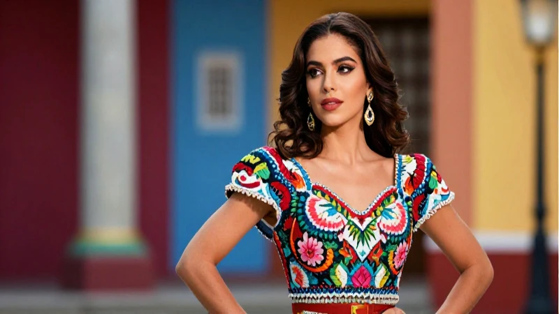 Imagen llamativa de Margarita Maza, estilo escolar mexicano