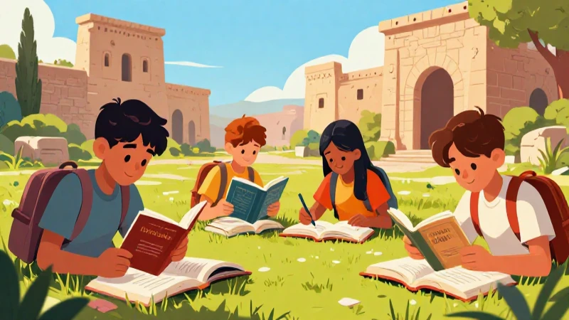 Ética, naturaleza y sociedades Tercer grado de Secundaria (2025-2026) 19 Estudiantes aprenden historia entre ruinas antiguas