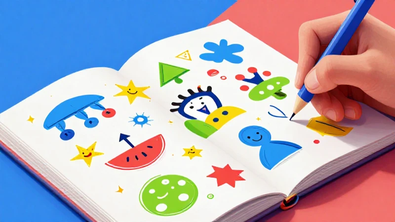 Ilustración educativa alegre y moderna