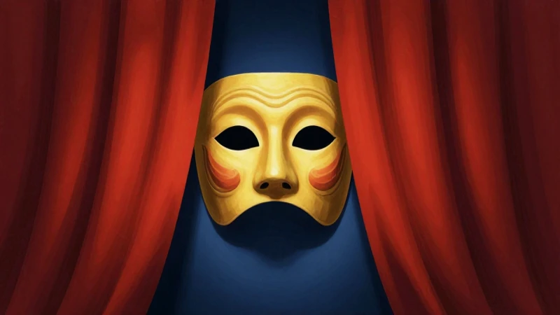 GUION DE OBRA DE TEATRO CORTA: ¡DESCUBRE SU MAGIA! 13 Máscara antigua iluminada con luz dramática
