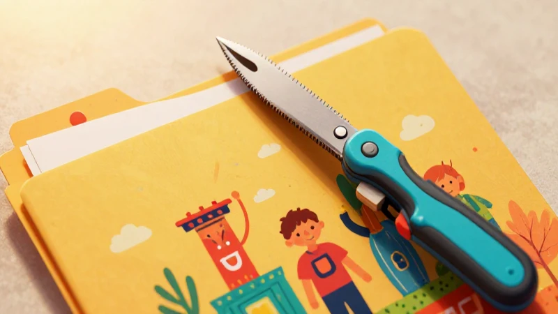 Ilustración vibrante y didáctica en tonos cálidos