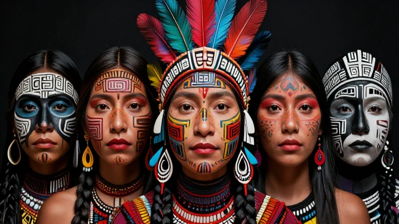 Arte indígena: colorido, estilizado y educativo