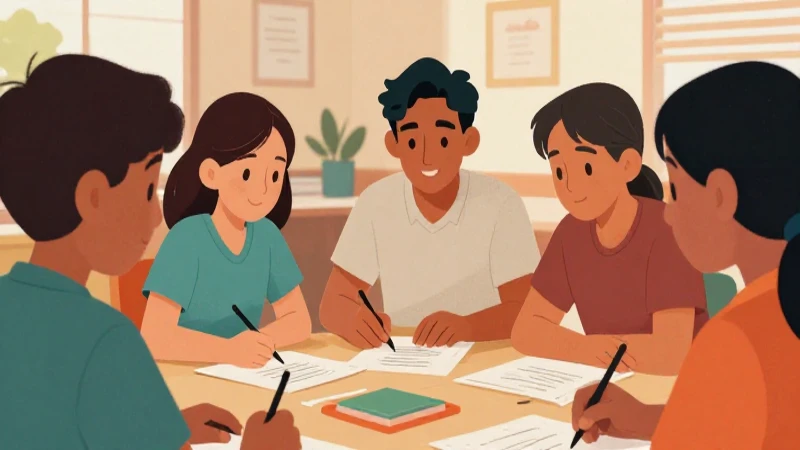 DE LO HUMANO: Qué es lo COMUNITARIO y su IMPACTO 9 Ilustración vectorial académica mexicana, vibrante y nítida