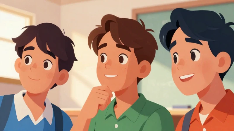 Ilustración académica vibrante con enfoque cercano