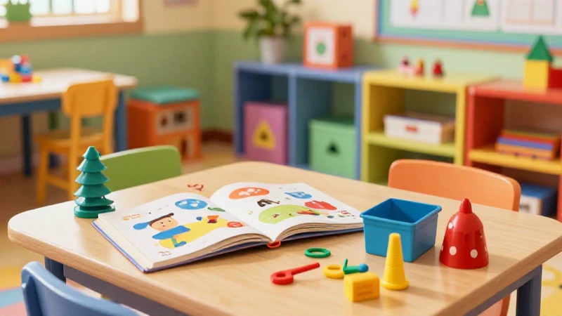 Jugar e imaginar con mi material manipulable de Preescolar, Segundo Grado | Descargar PDF (Ciclo Escolar 2025-2026) 18 Aula infantil mexicana, vibrante y luminosa