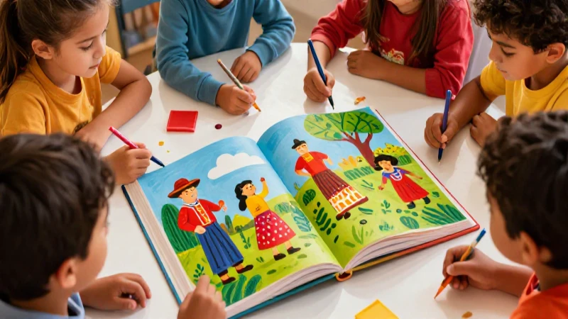 Niños diversos y arte en libro mexicano