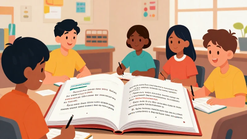 Lenguajes Primer grado de Secundaria (2025-2026) 25 Estudiantes diversos aprenden inglés en ambiente moderno