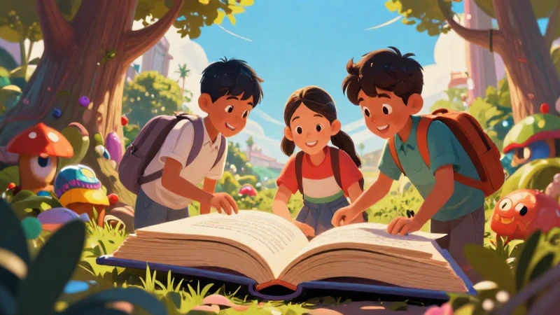 Lenguajes Primer grado de Secundaria (2025-2026) 24 Estudiantes descubren un libro colorido y mágico