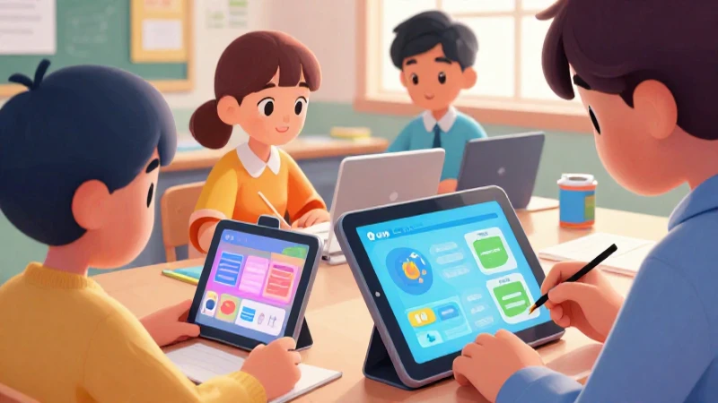 Lenguajes Segundo grado de Secundaria (2025-2026) 19 Estudiantes adolescentes estudiando con dispositivos digitales