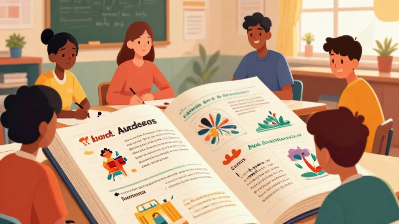 Lenguajes Segundo grado de Secundaria (2025-2026) 21 Aula vibrante: jóvenes aprenden idiomas con arte moderno