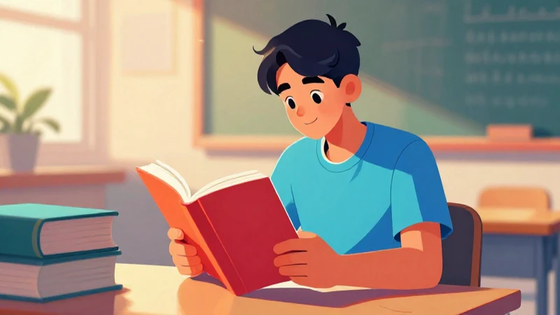 Estudiante estudia física con iluminación impactante
