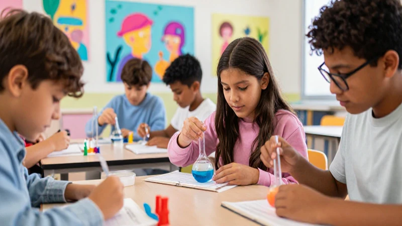 Aula diversa: ciencia y arte vibrantes