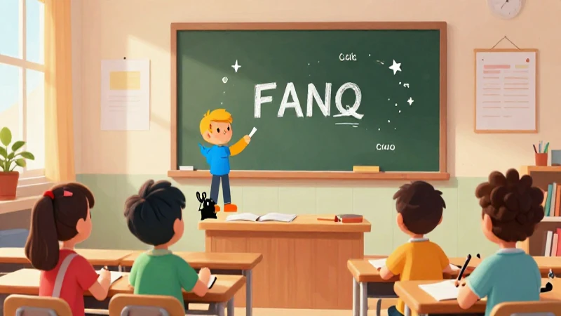 Niños aprenden idiomas en dibujo colorido