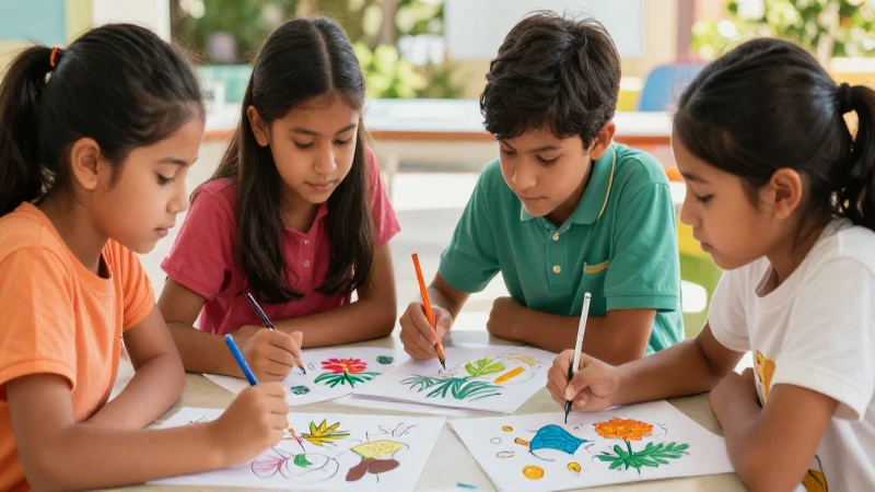 Estudiantes colaboran en ciencia con arte mexicano