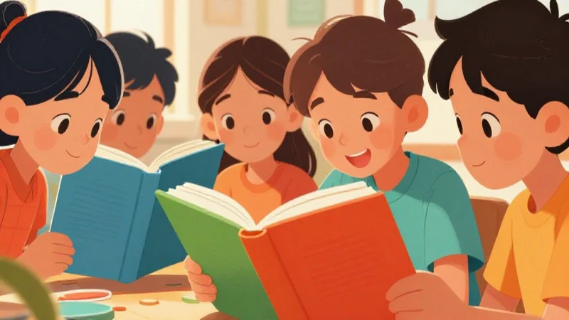 Libros de la SEP 2025-2026: Novedades y Recursos Educativos 12 Niños aprenden con ilustraciones didácticas vibrantes