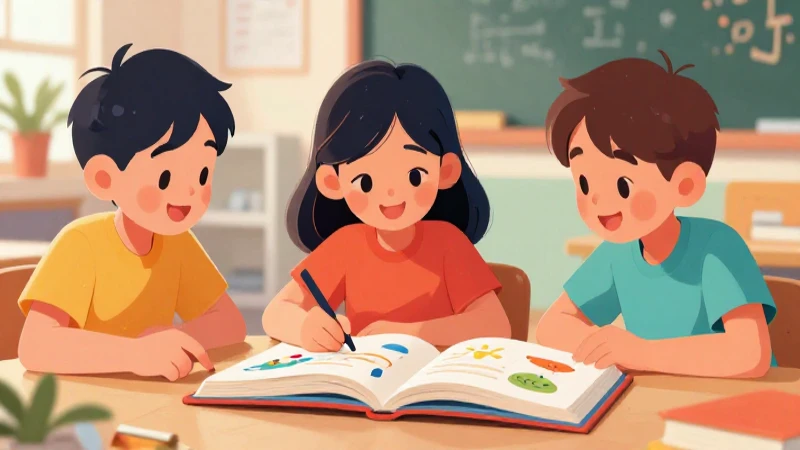 Libros de la SEP 2025-2026: Novedades y Recursos Educativos 14 Niños aprenden en una ilustración colorida y moderna