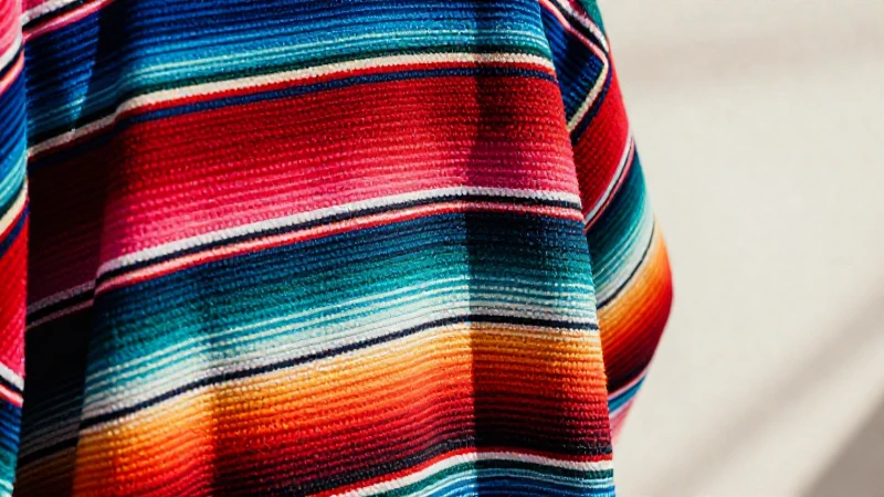 Petate mexicano: textura vibrante y detalle artesanal