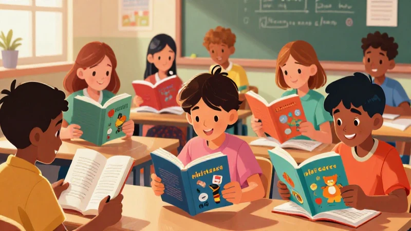 Ilustración didáctica y colorida para niños