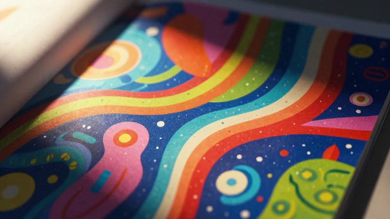 Ilustración moderna y atractiva con alto contraste