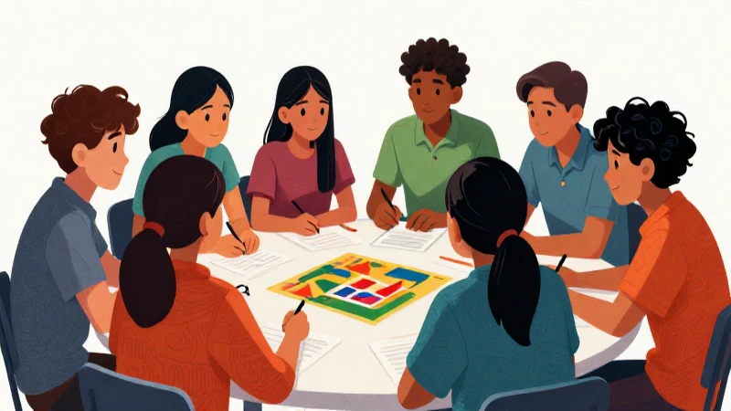 Arte mexicano vibrante y educativo colaborativo