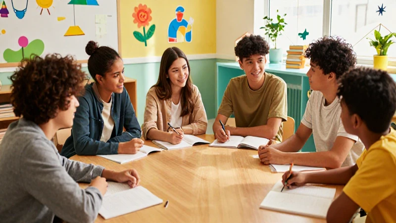 Nuestro libro de proyectos tomo 1 Primer grado de Telesecundaria (2025-2026) 22 Aula diversa, vibrante y colaborativa en imágenes