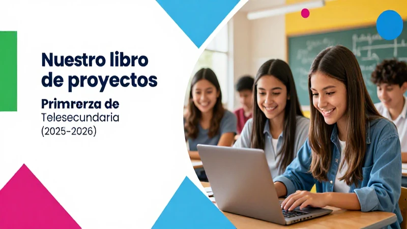 Ilustración didáctica, moderna y vibrante para texto escolar