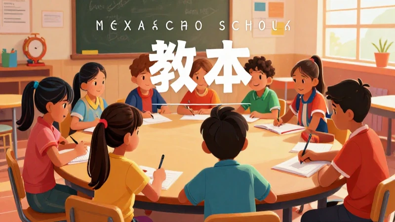 Niños diversos aprenden juntos en un aula vibrante