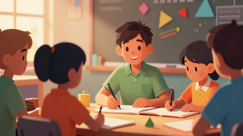 Ilustración didáctica colorida y estilizada