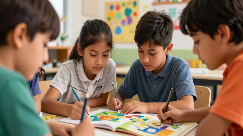 Alumnos colaboran en proyecto comunitario escolar