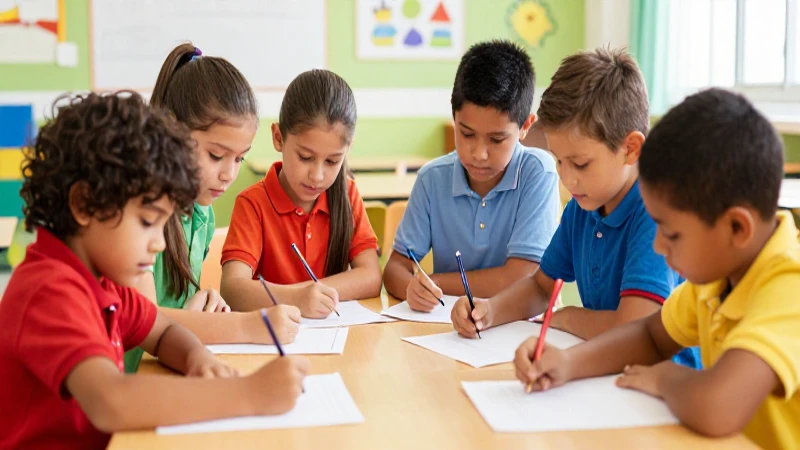 Proyectos de aula Sexto grado de Primaria (2025-2026) 29 Niños diversos dibujan juntos en aula colorida