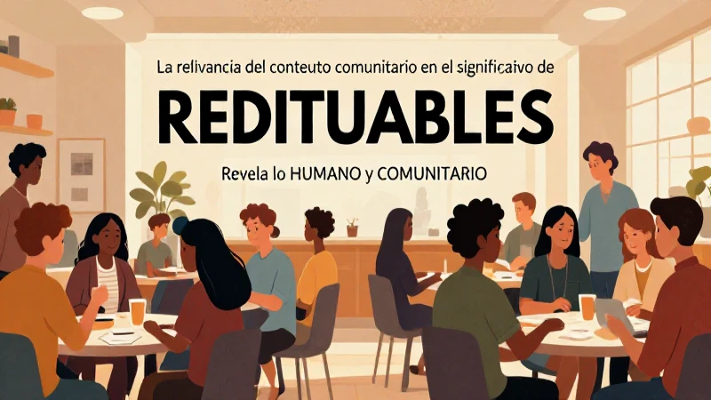 Comunidad diversa colabora con estética académica moderna