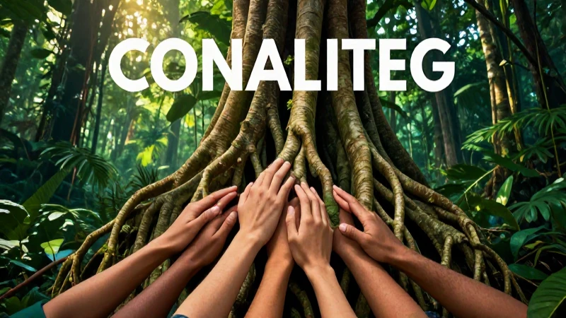 Raíces entrelazadas forman manos multiculturales