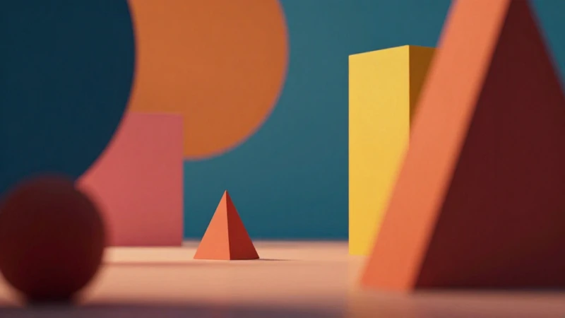 Ilustración moderna y abstracta para educación
