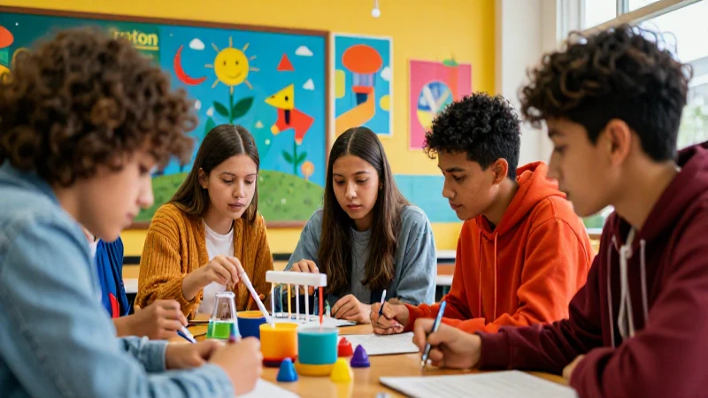 Aula vibrante: ciencia y aprendizaje colaborativo