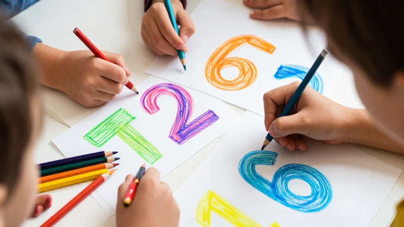 Trazos y números Segundo grado de Primaria (2025-2026) 22 Niños dibujan formas coloridas dinámicamente