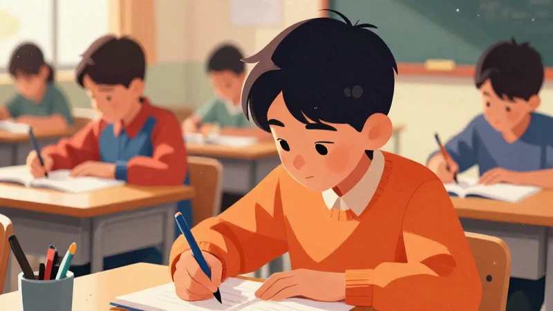 Ilustración educativa vibrante y acogedora